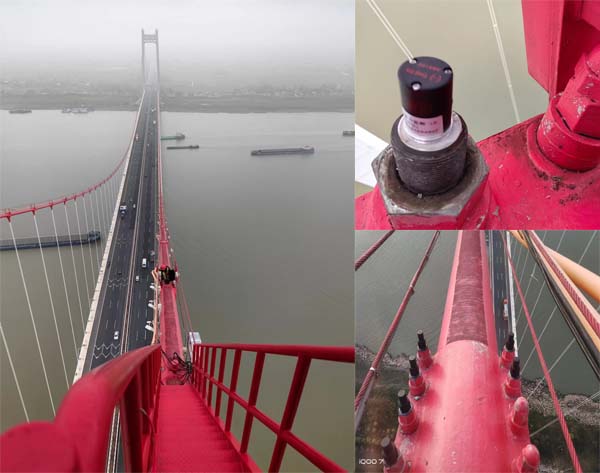 Cable Clamp Bolt Monitoring for World’s Longest Cable-stayed Bridge(圖2)